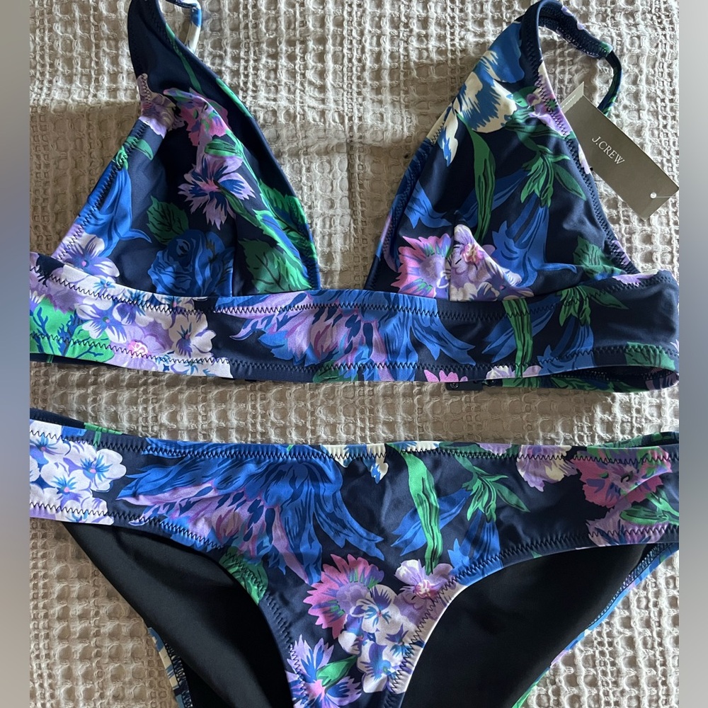 Purple J. Crew bikini